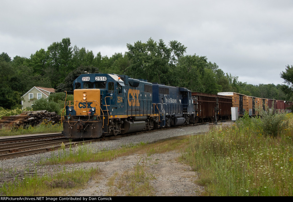 L063 Arrives at Danville Jct. 